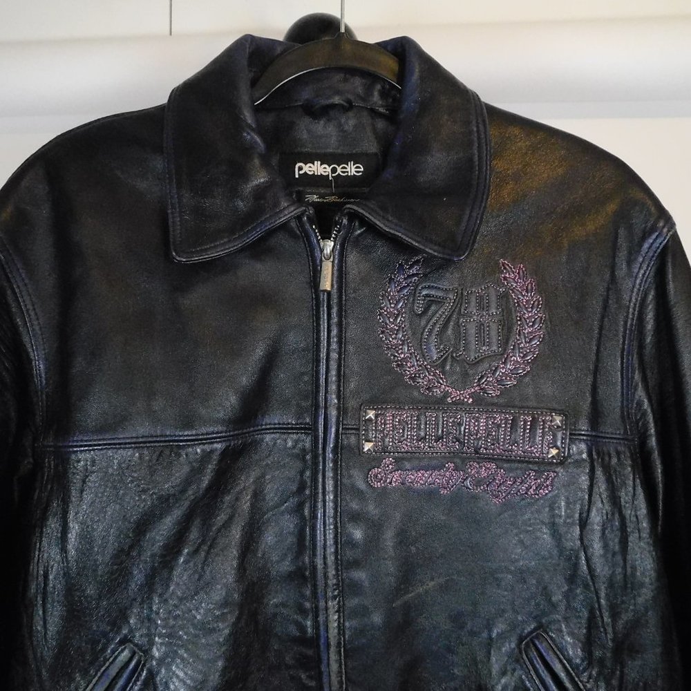 PellePelle Leather Jacket 16	CL3680 0920 - Picture 2 of 16